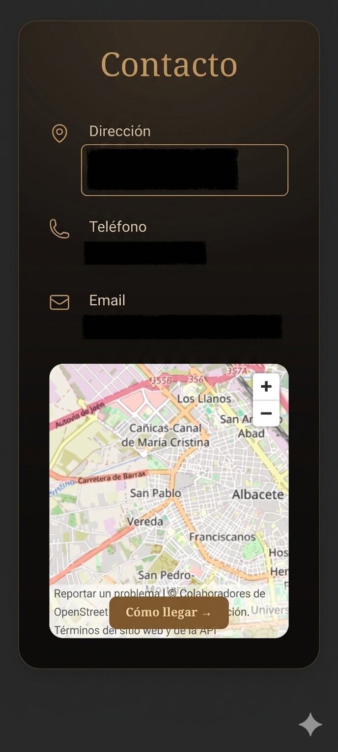 Página de contacto